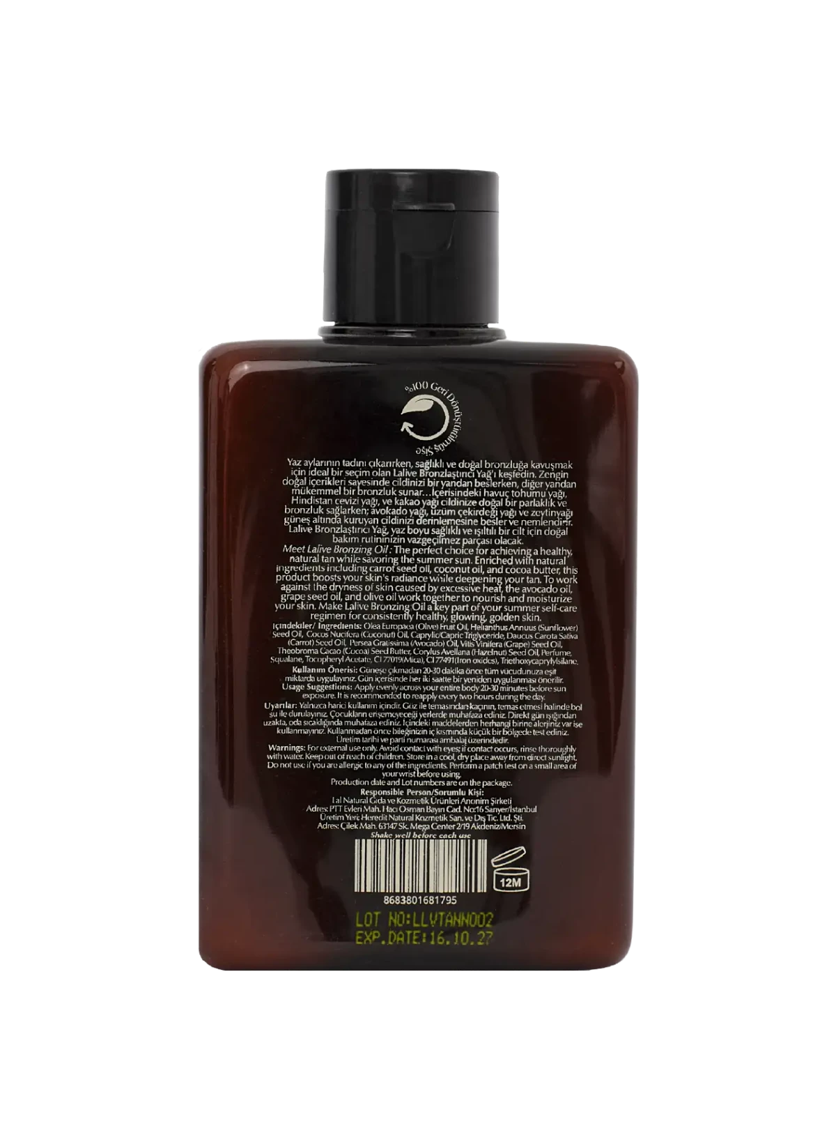 Lalive Bronzing Oil