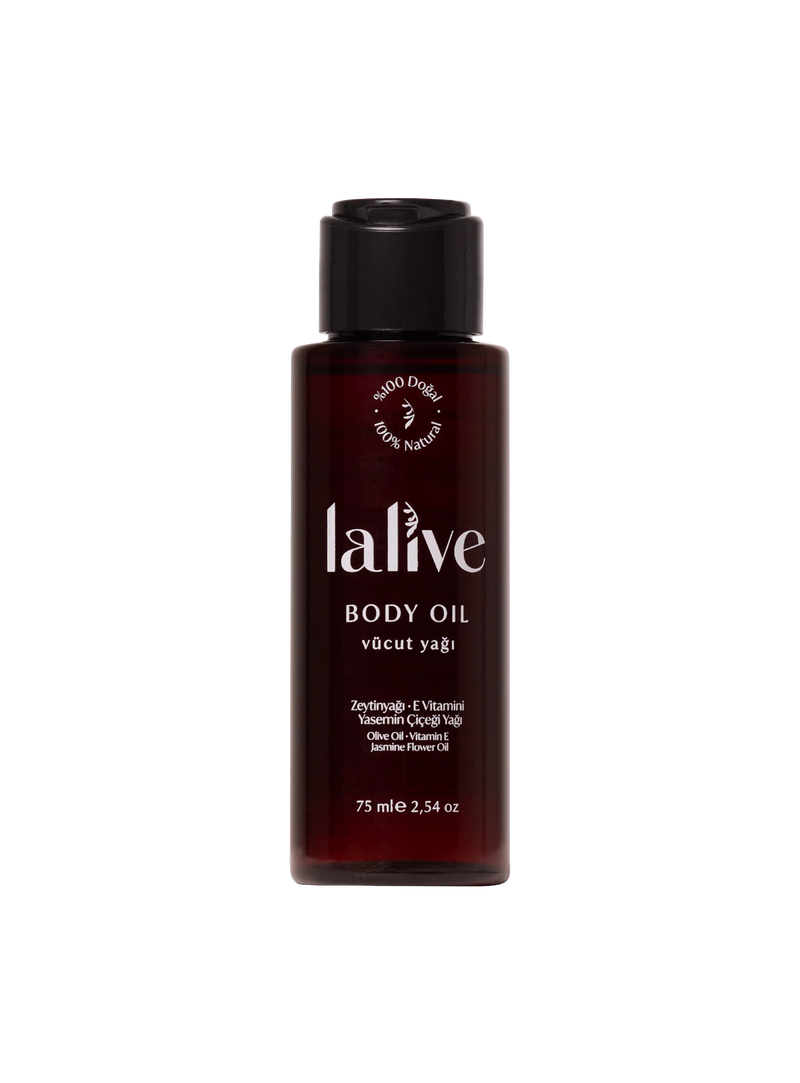 Lalive Seyahat Boy Vücut Bakım Yağı 75 ML