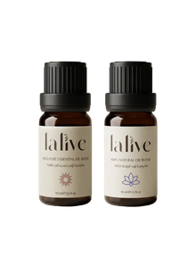 Esansiyel Yağ İkili Set: Taze & Aydınlık + Sakin & Tatlı