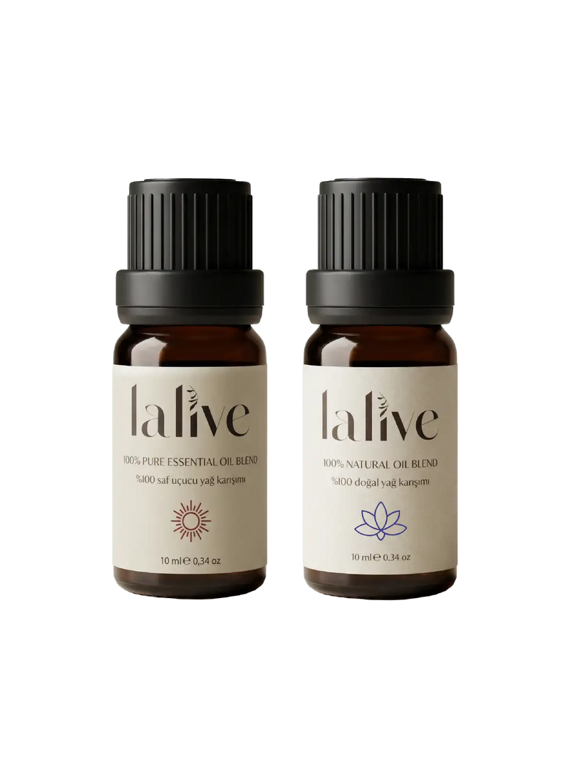 Esansiyel Yağ İkili Set: Taze & Aydınlık + Sakin & Tatlı