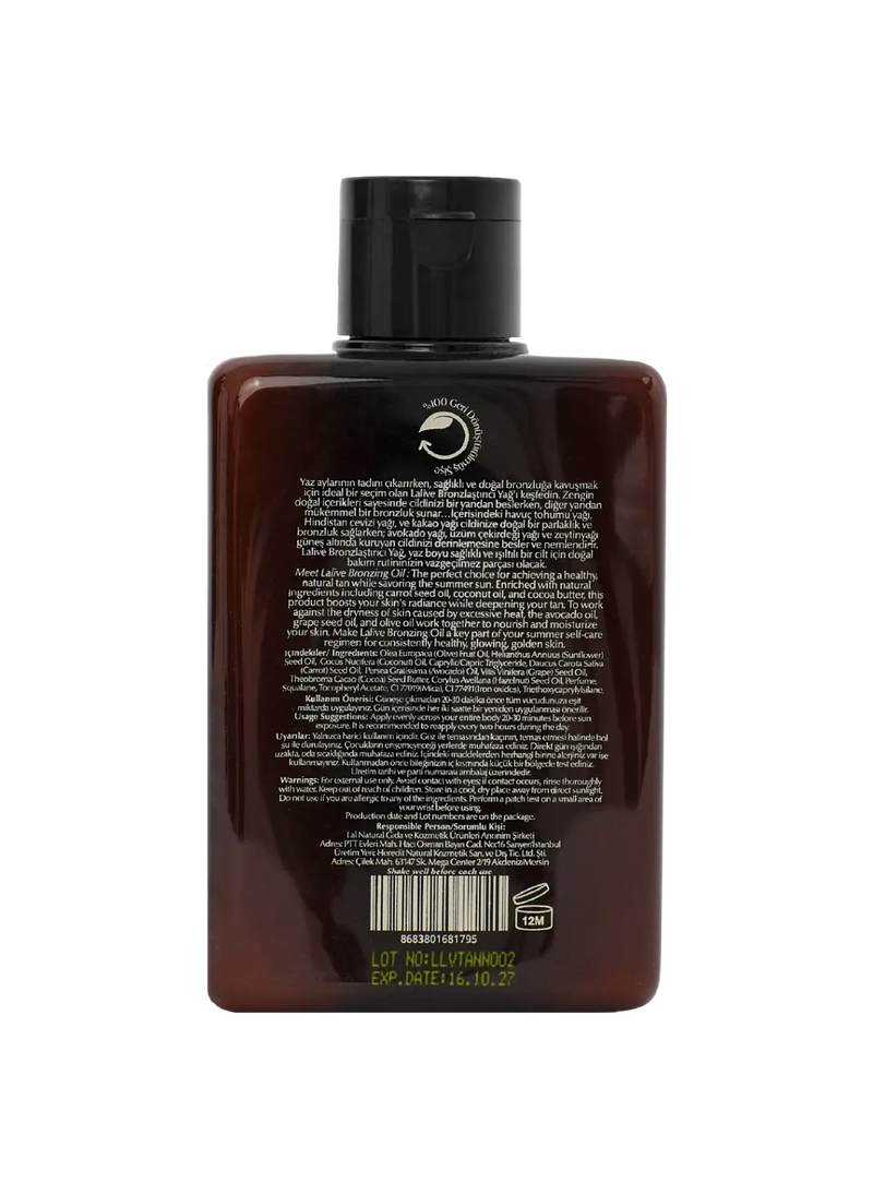 Lalive Bronzlaştırıcı Yağ