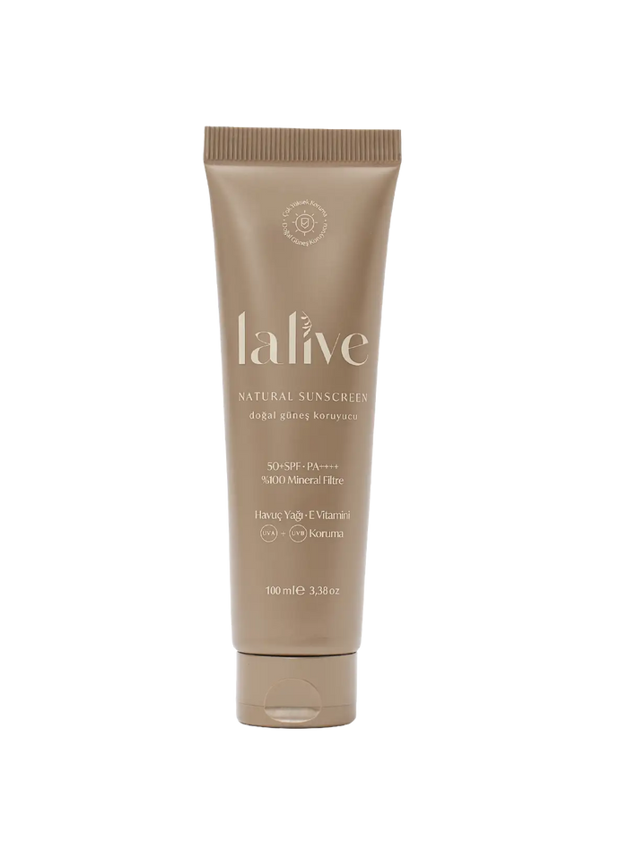 Lalive Mineral Filtre Güneş Kremi %100 Doğal 50 SPF