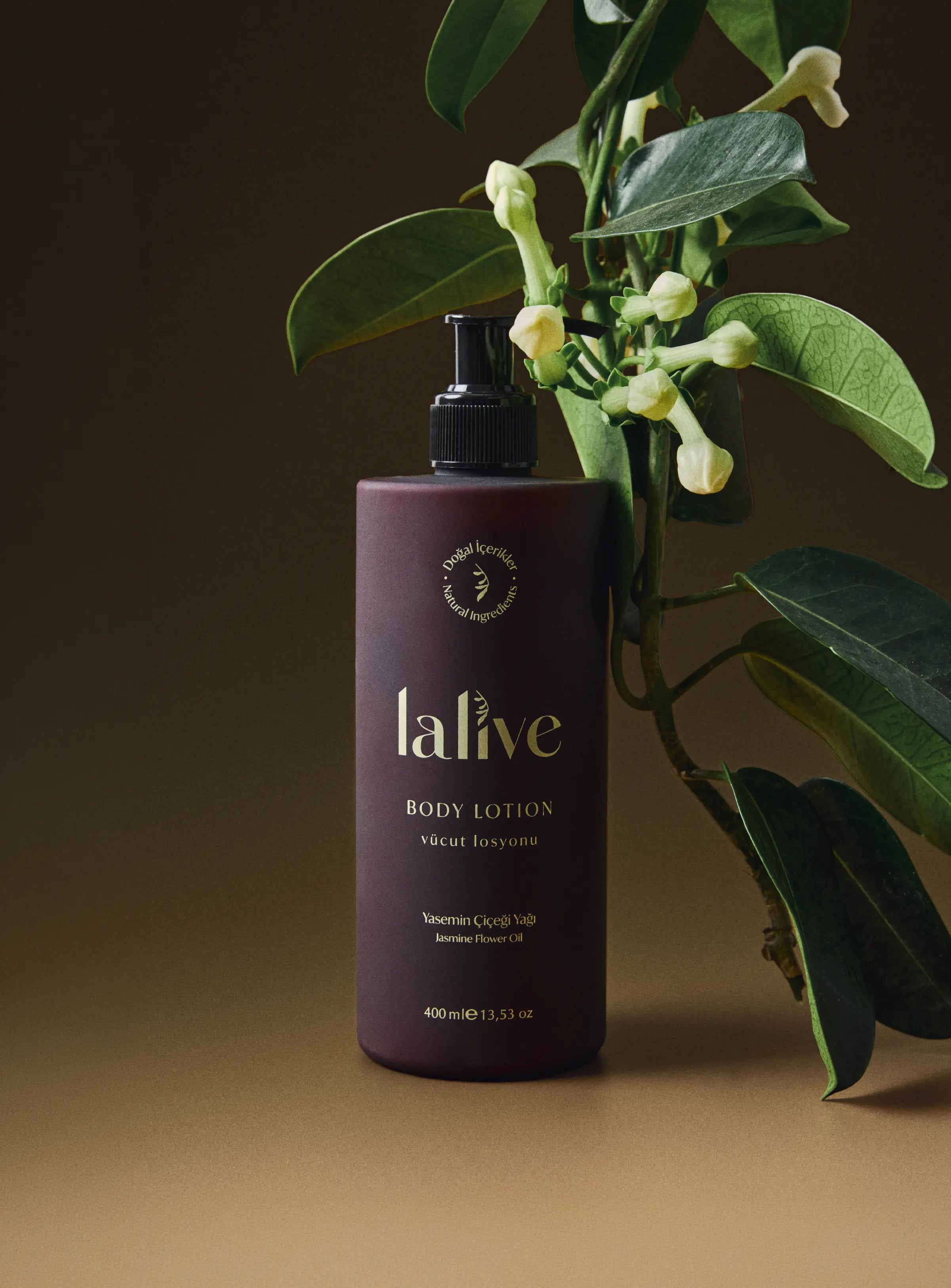 Lalive Doğal Vücut Losyonu – Yasemin Çiçeği Yağı