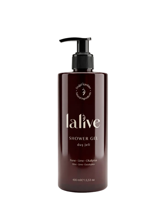 Lalive Doğal Duş Jeli – Lime & Nane & Okaliptüs