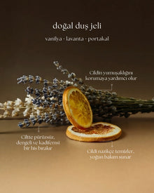 Lalive Doğal Duş Jeli – Vanilya & Lavanta & Portakal